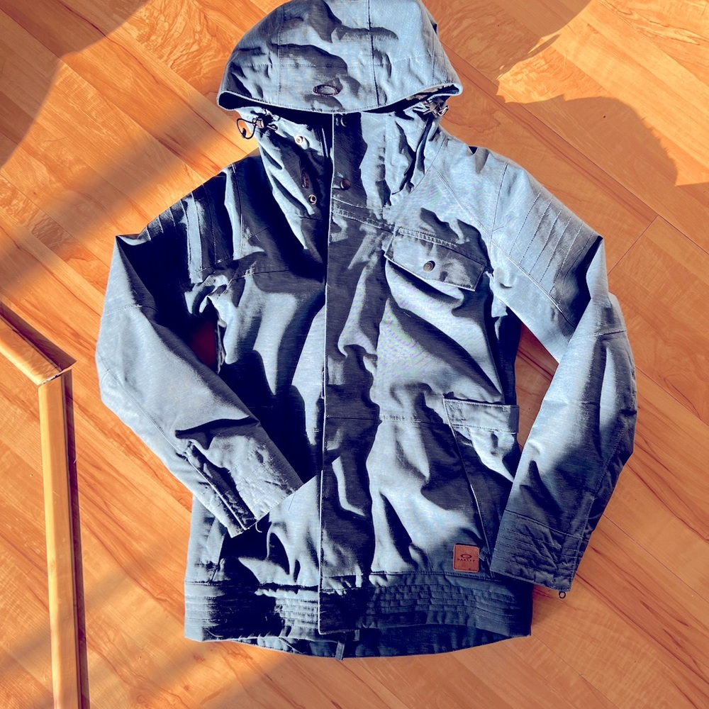 Oakley Womens Blue Size Small Snowboard Jacket